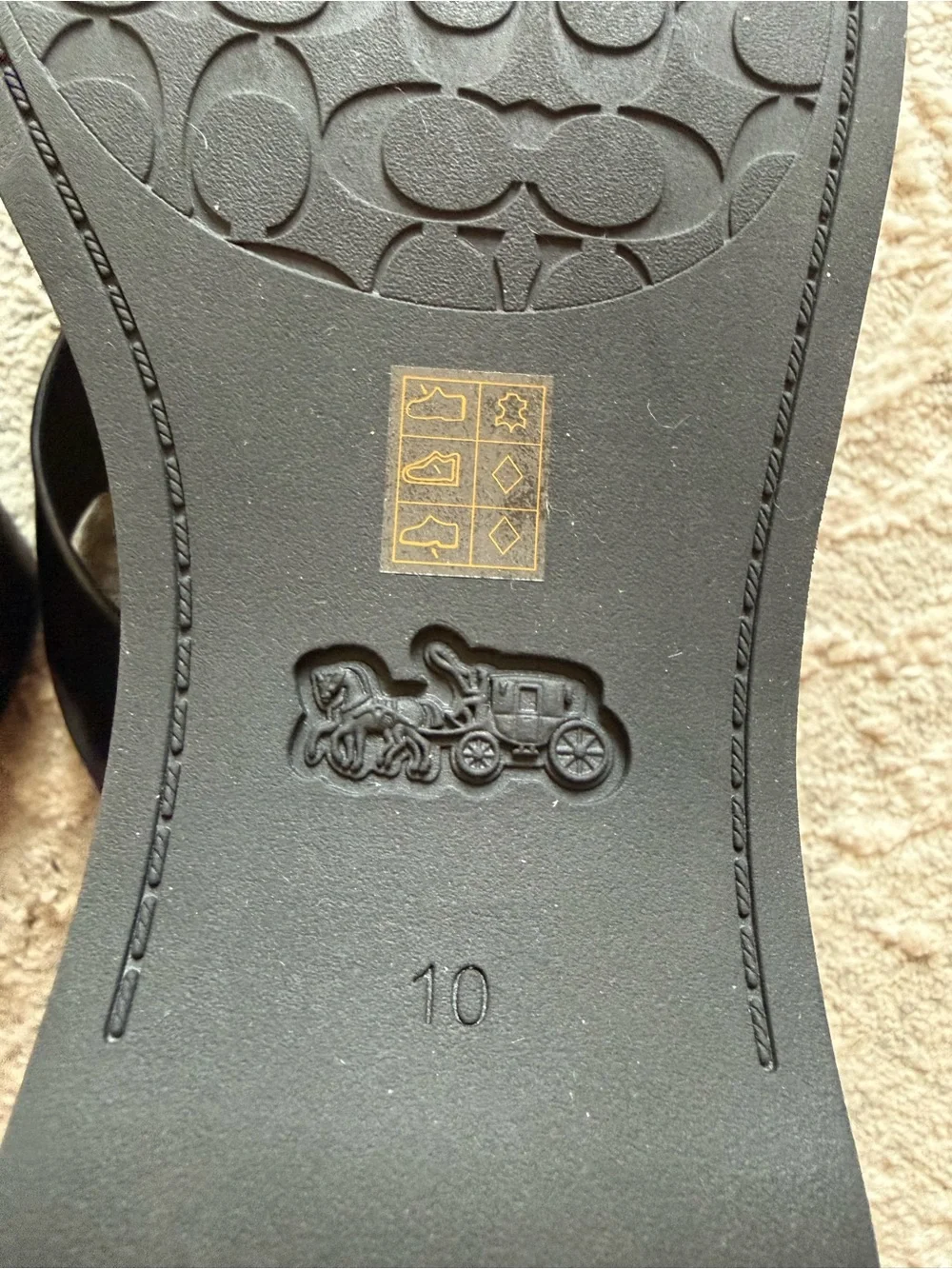 Coach Platform Sandals!